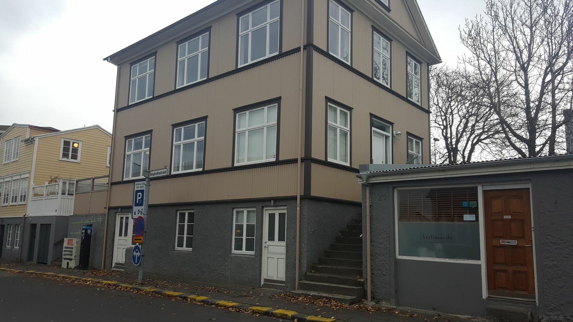 Ambassade Apartments Reykjavík Exteriér fotografie